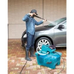 Nettoyeur Haute Pression 32V Makita DHW080ZK 80 Bar (Sans Batterie Ni Chargeur) 8 Nettoyeur Haute Pression 32V Makita DHW080ZK 80 Bar (Sans Batterie Ni Chargeur) -Promos Jardin Moteur Magasin AFD 145875