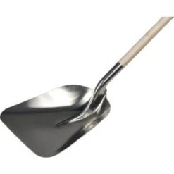 Pelle à Neige Alu 33cm Avec Manche En Bois