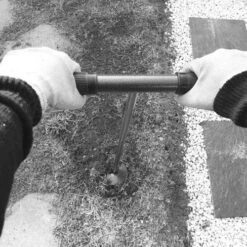 Tarière Manuelle En Acier Peint 150 Mm Mermier émmanchée 1000 Mm - 262150 -Promos Jardin Moteur Magasin AFD 180694