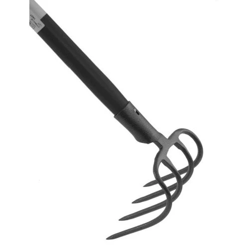 Croc à Fumier 4 Dents Mermier à Douille Pointes Protégées En Acier 1 Croc à Fumier 4 Dents Mermier à Douille Pointes Protégées En Acier