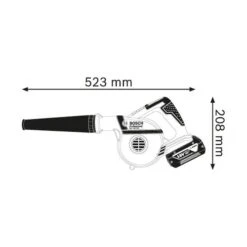 Souffleur 18 V Bosch GBL 18V-120 (sans Batterie Ni Chargeur) En Boîte Carton - 06019F5100 -Promos Jardin Moteur Magasin AFD 184144